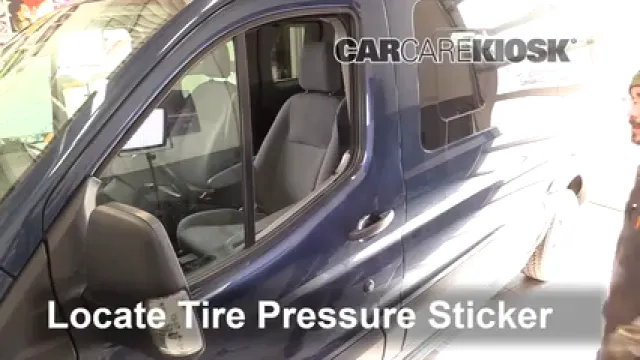 2017 Ford Transit-150 XLT 3.7L V6 FlexFuel Tires & Wheels Check Tire Pressure